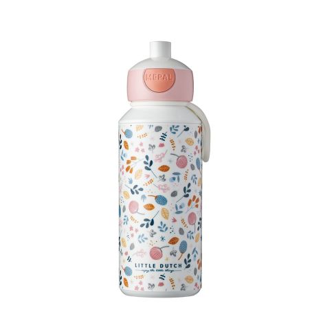 Little Dutch Trinkflasche Pop-up Campus 400 ml Spring Flowers 