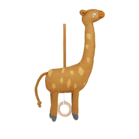 LIEWOOD Spieluhr Angela Giraffe Mustard 