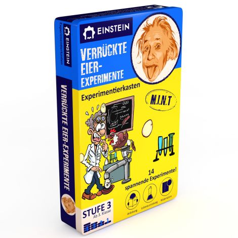 Einstein Experimentierkasten Verrückte Eier-Experimente 