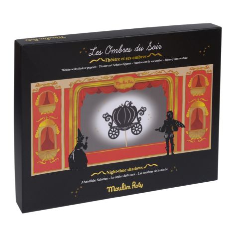 Moulin Roty Kartontheater mit Schattenfiguren 
