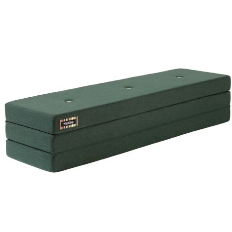 by KlipKlap KK 3 fold Matratze 180 cm Deep Green/Light Green 