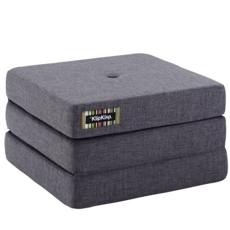 by KlipKlap KK 3 fold Matratze single Blue Grey/Grey 