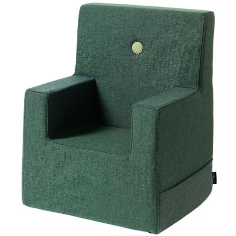 by KlipKlap KK Kids Chair Sessel XL Deep Green/Light Green 