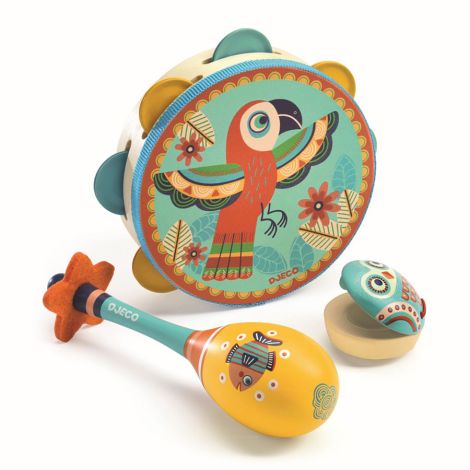 Djeco Animambo Instrumenten-3er-Set 