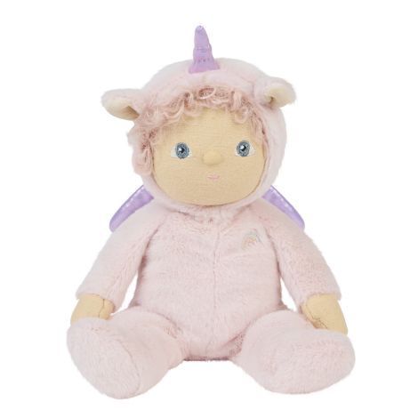 Olli Ella Stoffpuppe Dinky Dinkum Dolls Una Unicorn Pink 