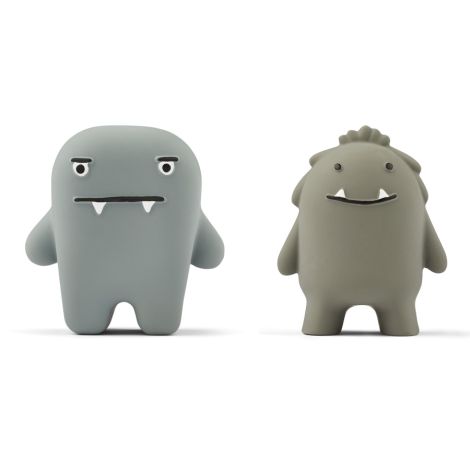LIEWOOD Badewannen-Spielzeug Gudmund 2-Pack Faune green / Blue fog 