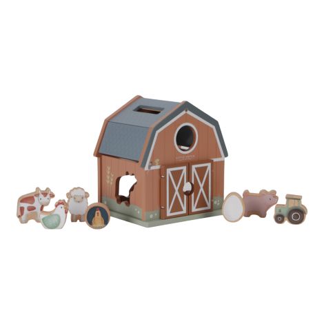 Little Dutch Formen-Steckspiel Little Farm 