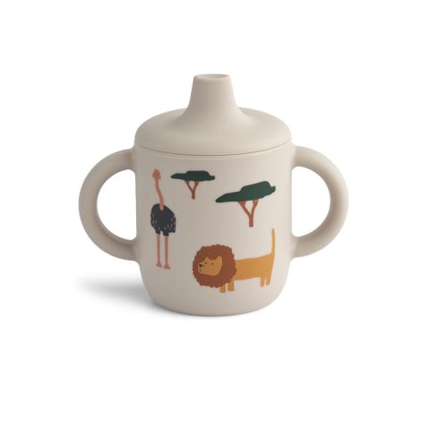 LIEWOOD Schnabeltasse Neil Safari sandy mix 