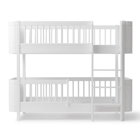 Oliver Furniture Wood Mini+ halbhohes Etagenbett Weiß 