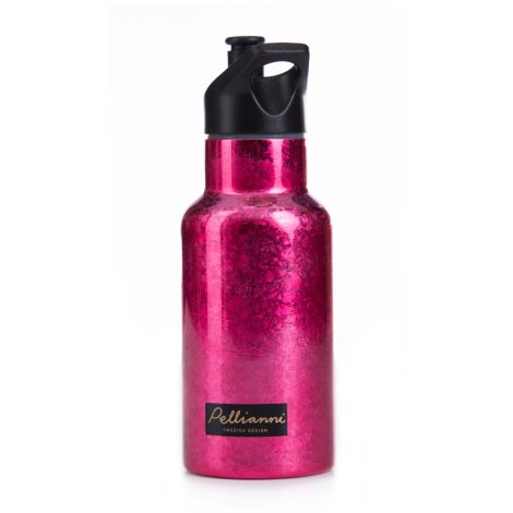 Pellianni Edelstahl-Trinkflasche Pink 350ml 