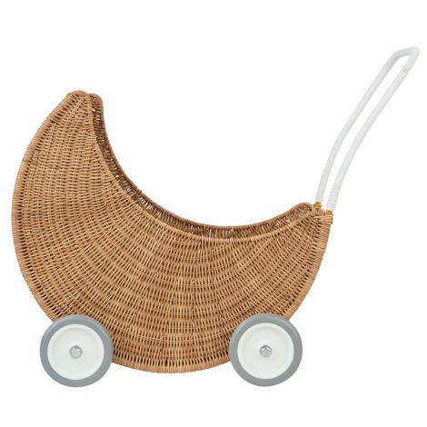 Olli Ella Puppenwagen Moon Strolley Natural 
