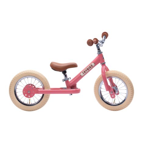 Trybike Laufrad Steel Vintage Pink 