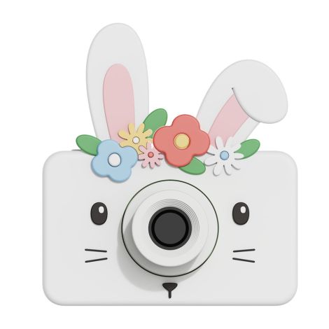 The Zoofamily Kinderkamera Zoo friends rabbit flower 