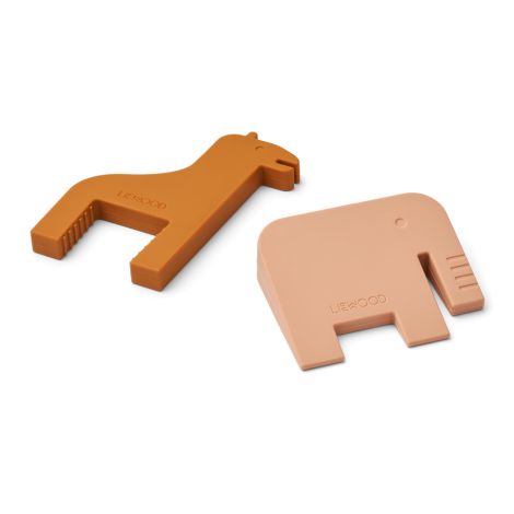 LIEWOOD Türstopper Toke Tuscany rose / Mustard 2er-Set 
