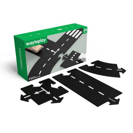 waytoplay Flexible Spielstraße highway 24-teilig 