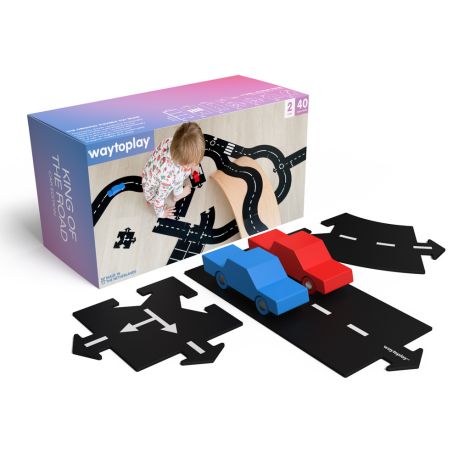 waytoplay Flexible Spielstraße king of the road Geschenkset 