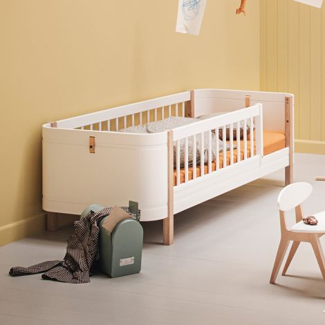Oliver Furniture Wood Mini+ Juniorbett Weiß/Eiche 