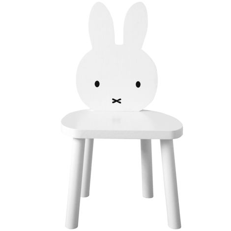 Kids of Scandinavia Holzstuhl Miffy Weiß • 