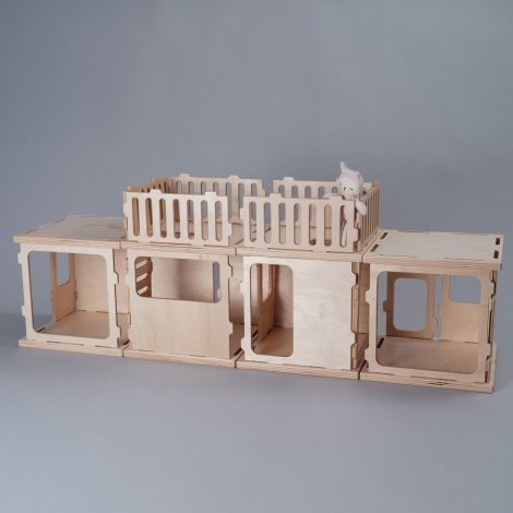 Fabelab Puppenhaus Build Basic Kit 26-teilig 