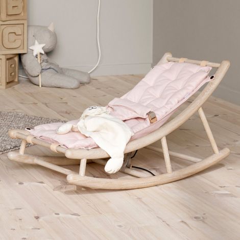 Oliver Furniture Baby- & Kleinkindwippe Wood Eiche/Rosa 
