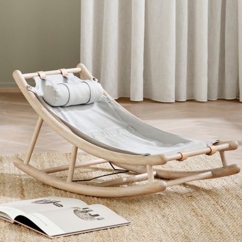 Oliver Furniture Extra Kleinkindsitz für Wood Baby- & Kleinkindwippe Grau 