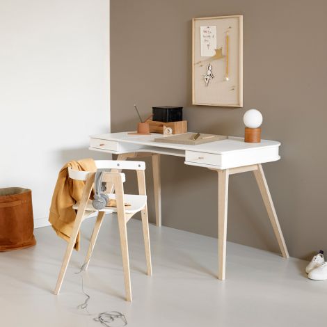 Oliver Furniture Wood Schreibtisch 72,6 cm & Armlehnstuhl Set 