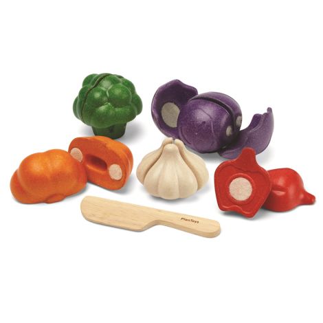 PlanToys Gemüse 5-farbiges-Set 