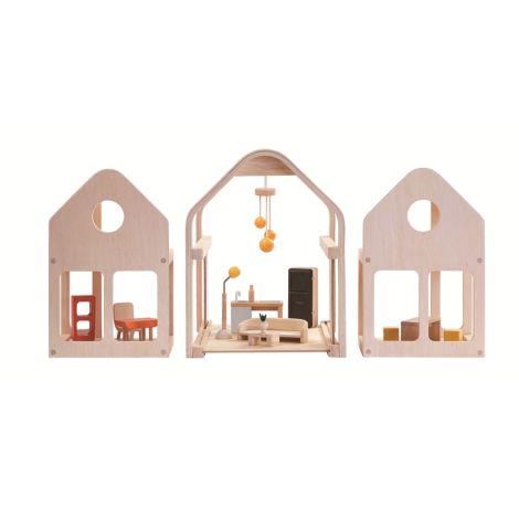 PlanToys Puppenhaus Slide N Go • 