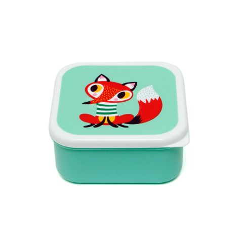 Petit Monkey Brotdose Lunchbox Set Tiere 3er-Set 