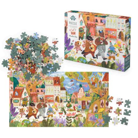 Moulin Roty Minouchkas Puzzle Festival 500-teilig 
