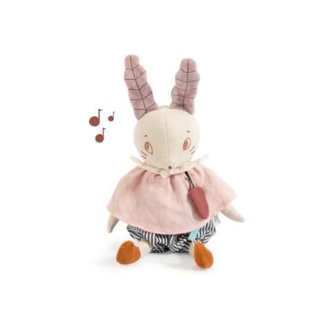 Moulin Roty Musik-Puppe Hase 