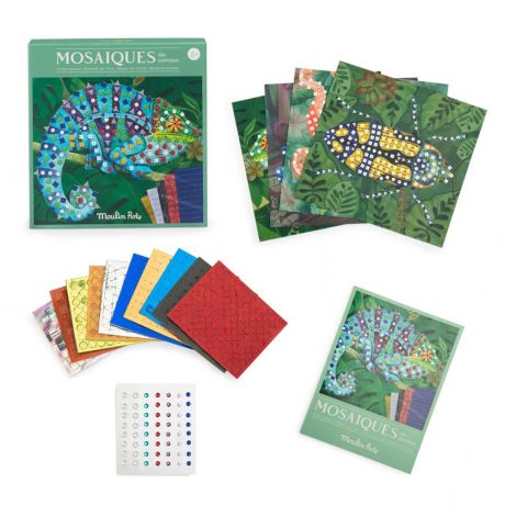 Moulin Roty Mosaik-Set Tiere 