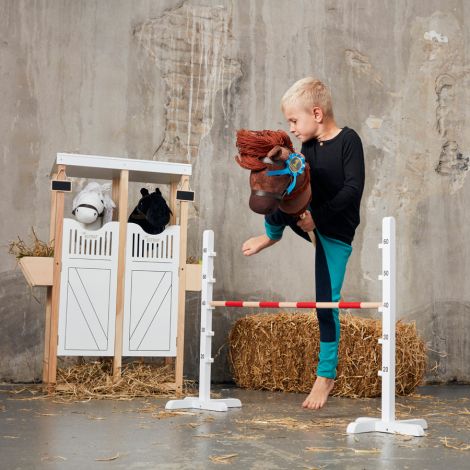 by ASTRUP Spielzeug-Hindernis Hobby Horse Springreiten 