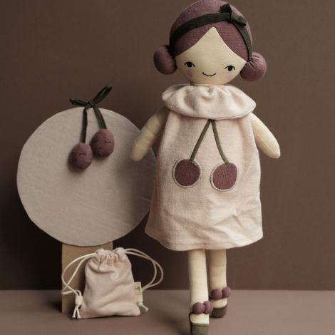 Fabelab Puppe Big Doll Cherry Pie Bio-Baumwolle 