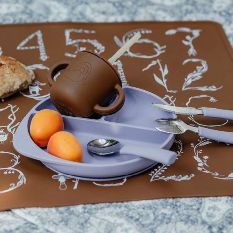 by Lille Vilde Besteck Toddler Sage 3-teilig 