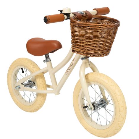 Banwood Laufrad Balance Bike First Go Cream • 