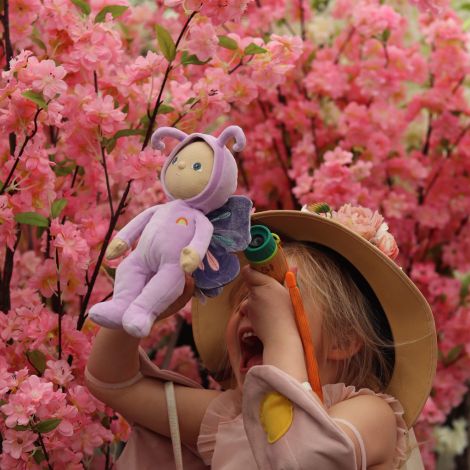 Olli Ella Stoffpuppe Dinky Dinkum Dolls Betty Butterfly Purple 