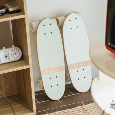 Banwood Skateboard White 