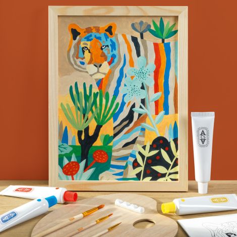 Djeco Atelier 22 Malerei Tiger 