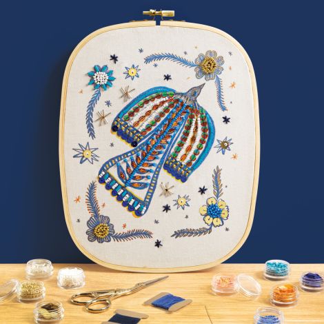 Djeco Atelier 59 Perlenstickerei Vogel 