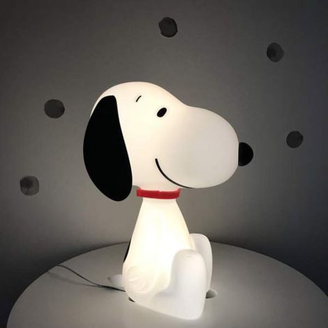 Charlie & Friends Nachtlicht Snoopy LED mit Dimm- und Schlaffunktion 