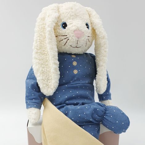 Hugzzeee Kuscheltier Friends Rabbit Blue 