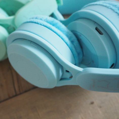 Lalarma Bluetooth Kinderkopfhörer - Blue Pastel 
