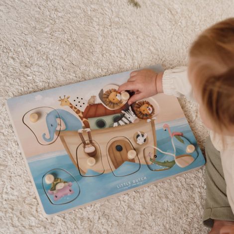 Little Dutch Sound-Greif-Puzzle Arche Noah 