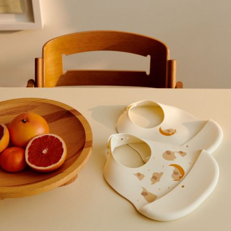 LIEWOOD Lätzchen Ember Elephant / Creme de la creme 2er-Set 