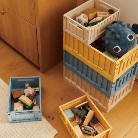 LIEWOOD Aufbewahrungsbox Weston M Apple blossom 2er-Set 