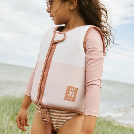 LIEWOOD Schwimmweste Dove mit Ärmeln Tuscany rose multi mix 
