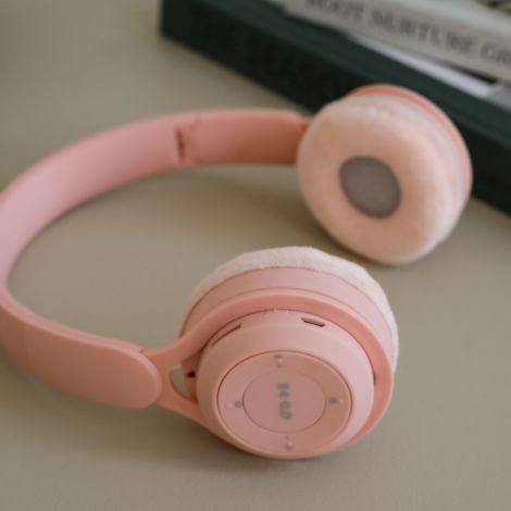 Lalarma Bluetooth Kinderkopfhörer -Rose Pastel 