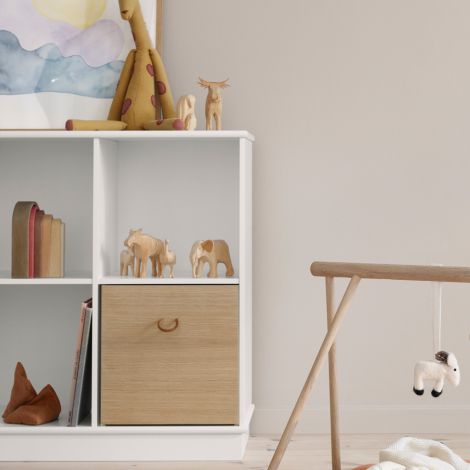 Oliver Furniture Wood Stand-Regal 5 x 2 Horizontal mit Sockel 