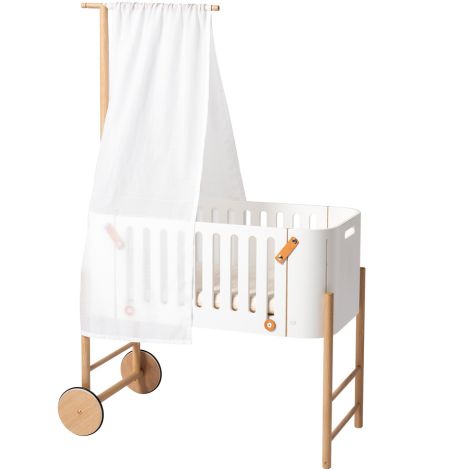 Oliver Furniture Wood Betthimmel für Beistellbett Weiß 